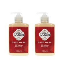 Imperial Leather Original Classic Hand Wash Soap 300ml 2 PACK 18.13 per litre