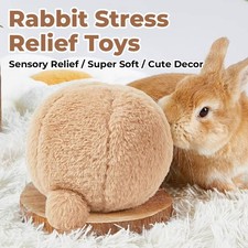 Rabbit Toy Ball Boredom Breaker Stress Relief Pet Bunny Interactive Play Use