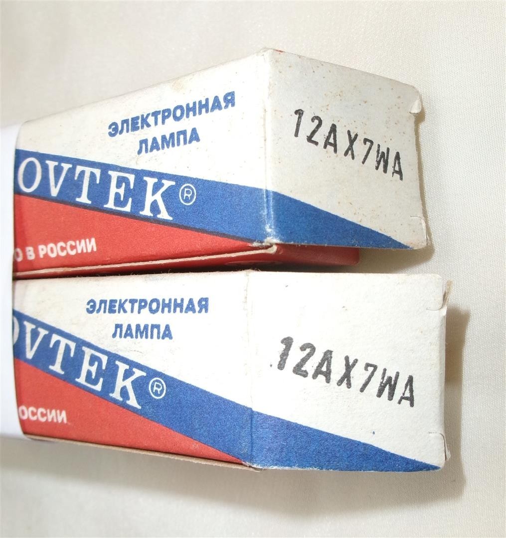 Tube 12AX7WA Sovtek pour remplacer vos lampes ECC83 usées et éliminer le bruit