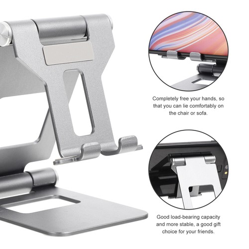 5 Count Folding Mobile Phone Stand Miss Office Cell Holder for Desk Foldable - 第 2/12 張圖片