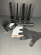 HKUU 4 In 1 Interchangeable Ceramic Curler Set