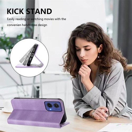 Leather Wallet Phone Case for Motorola Edge 50 40 G200 E32 G Power G Stylus G 5G - 第 5/20 張圖片