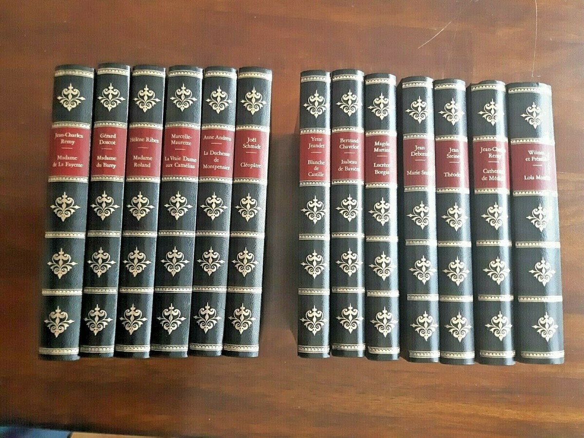 Collection De Livres 'Ces Femmes Qui Ont Fait L'histoire' - 25 Volumes, éditions Rencontre 1965