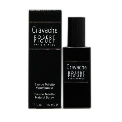 ROBERT PIGUET CRAVACHE EAU DE TOILETTE NATURAL SPRAY 50 ML/1.7 OZ. NO CELLOPHANE