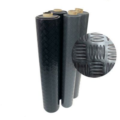 Rubber-Cal ''Diamond-Grip'' PVC Flooring - 2mm