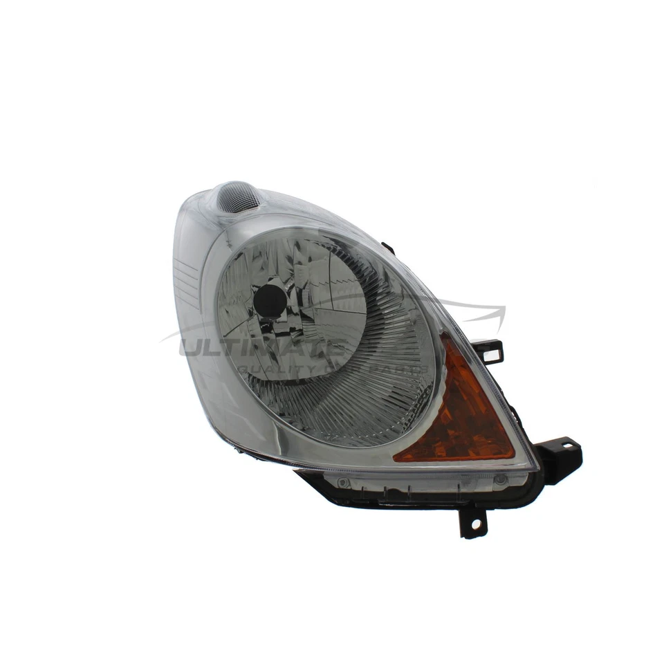 Faros para Nissan Note E11 2006-2009 faros interiores cromados izquierda y derecha Foto 4 de 4