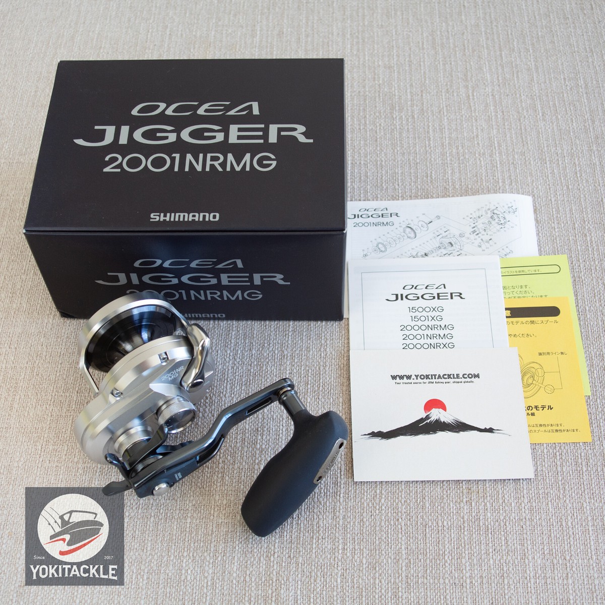 リール SHIMANO OCEA JIGGER 2001NRMG SHIMANO 21 OCEA JIGGER 2001NRMG LEFT Reel-Watch Our Product Video