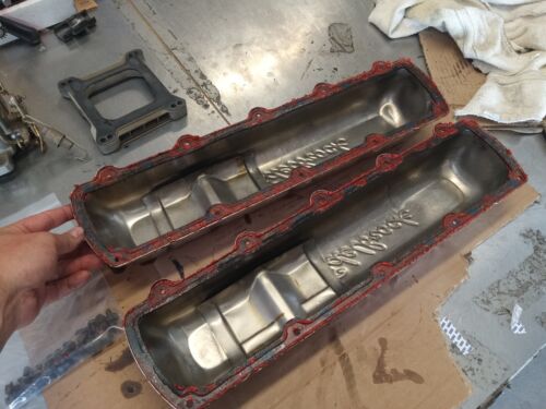 Edelbrock 4485 Signature Series V/C'S - Olds 350-455 Valve Cover - Picture 5 of 5