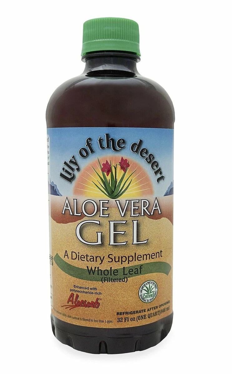 Lily of the desert top aloe vera juice whole leaf