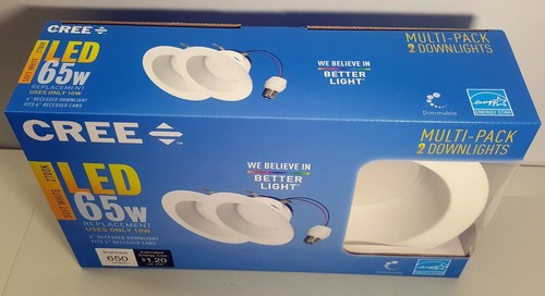 LED 6" Recessed Downlight 10w,11w = 65/75w Replacement Soft White 2700k E26 Base - Picture 12 of 15