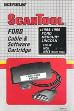Actron 1984-1995 Ford Lincoln Mercury ScanTool Cable & Software Cartridge CP9112