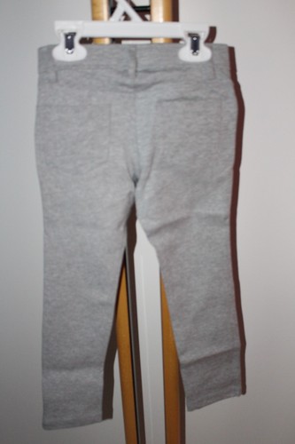 Holiday Shop Girls Gymboree Gray Pull On Kint Pants Size 5 NEW NWT - Picture 3 of 4