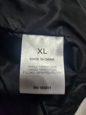 その他 m Grace + Karma Black Puffer Vest Sleeveless Jacket Size Women's XL