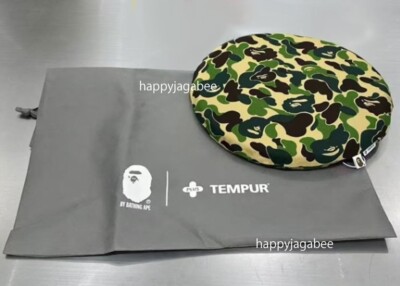 A BATHING APE Goods BAPE x TEMPUR ABC CAMO CIRCLE CUSHION