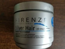 FIRENZE PROFESSIONAL SILVER HAIR WITH ALOE VERA EXTRACT MASK TREATMENT 13.5 FL O
