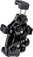 Anti-Vibration Motorcycle Phone Mount with 1 Ball Head Fits for RAM B Size Mount