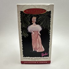 Hallmark Keepsake Ornament Enchanted Evening Barbie Doll 3 In Series 1996