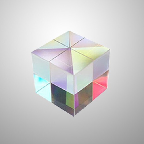 Große Suncatcher Cube Anhänger Prismen Dispersion Physik Gyroskop - Bild 2 von 11