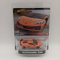 Hot Wheels 1:43 Premium '23 Corvette Z06 Orange HWT05