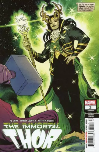 The Immortal Thor #2 2nd Printing Martín Cóccolo NM