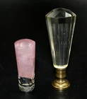 2 x Old Seal, Crystal and Rose Quartz