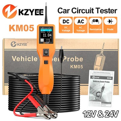 Kzyee KM05 Circuit Tester Scanner Power Probe Integrierter Power Scanner 12/24V