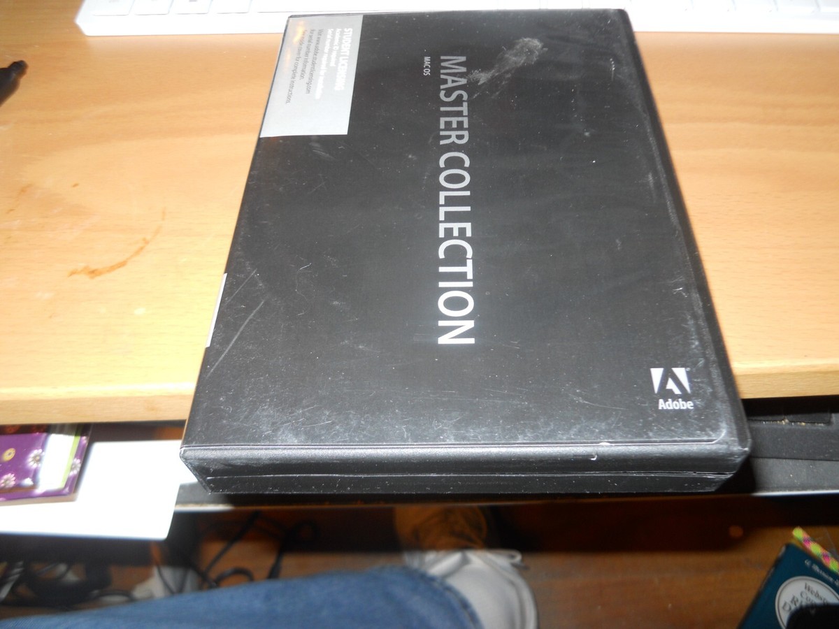 Authentic Adobe Creative Suite 4 Master Collection CS4 -- MAC OS 