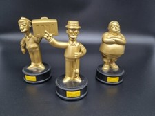 3 Einzelfiguren The Simpsons Gold Figuren  Fremdfiguren  von Burger King 2007