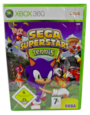 Sega Superstars Tennis Xbox 360 Deutsch Neu 2008 USK 6