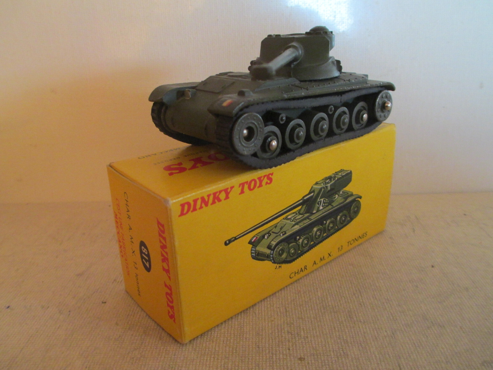 DINKY TOYS NO 80C Char Amx 13 Tonnes Tank Made In France EUR 27,99 - DE