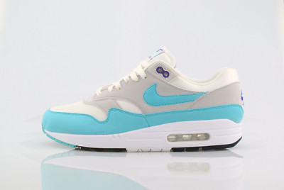 Nike Air Max 1 Anniversary 908375-105 OG AQUA US 10 EU 44 RETRO 1987 PRM DS NEW