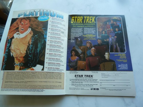 VTG Vol 3 STARLOG SCI-FI SCIFI PLATINUM MOVIE MAGAZINE STAR TREK BATMAN #3 - Picture 5 of 11
