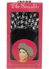 BETTY DAIN The Socialite Collection Houndstooth Shower Cap Model #5270