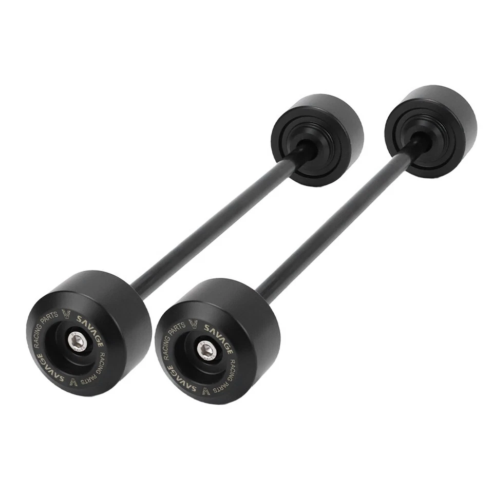 Protector deslizante horquilla eje rueda delantera trasera para Ducati 1198/S/R Monster 1200/S/R Foto 4 de 4