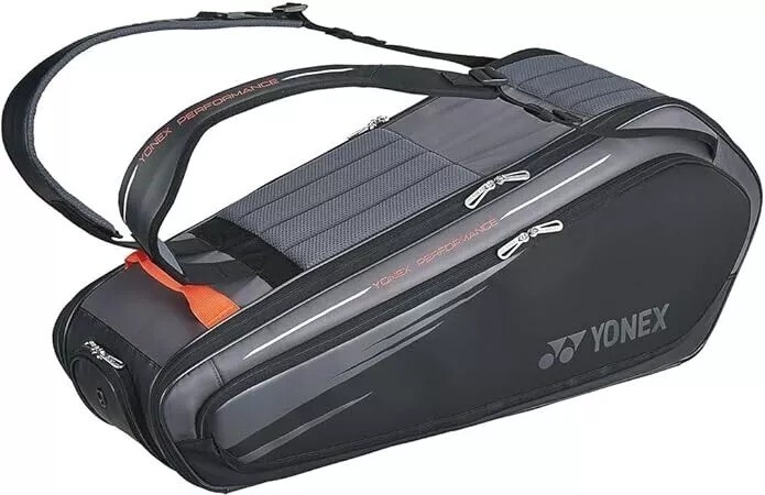 Yonex Tennis Racket Bag 6 Rackets BAG2322G Backpack Shoe Divider