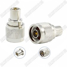 1x N Male to FME Male Plug Straight Adapter RF Coaxial Connector N-FME Converter