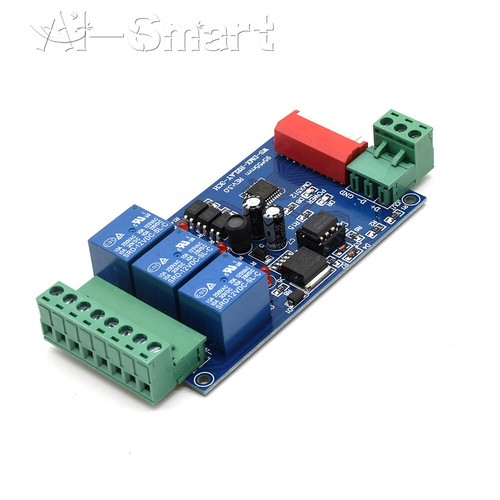 3 Channel 5A DMX512 Controlled Relay Switch DIY Kits Converter DMX Dimmer Relay - Picture 9 of 10