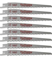 6-Inch Wood Cutting Saw Blades for Reciprocating Sawsall Saws - 8 pack