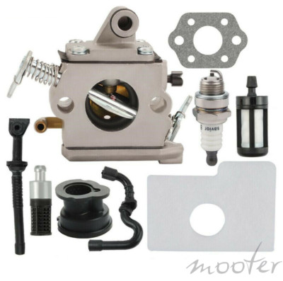 For Stihl 017 018 MS 170 MS 180 Zündspule & Vergaser Luftfilter Zündkerze DHL
