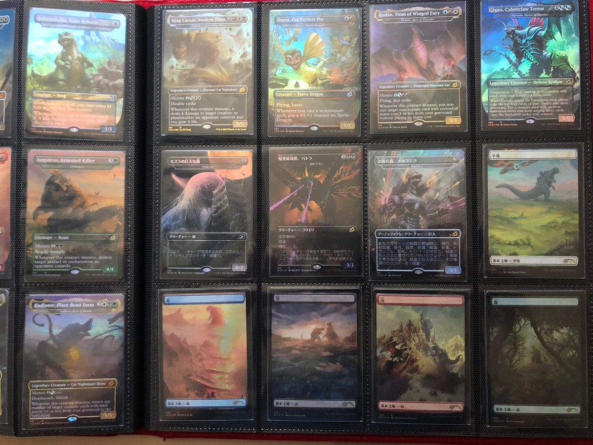 MTG ~ Ikoria Godzilla Alt Art Set Foil~ Includes Foil Secret MTG ~ Ikoria Godzilla Alt Art Set Foil~ Includes Foil Secret