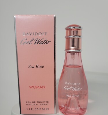 COOL WATER SEA ROSE  Davidoff 1.7 oz / 50 ml EDT Women Spray