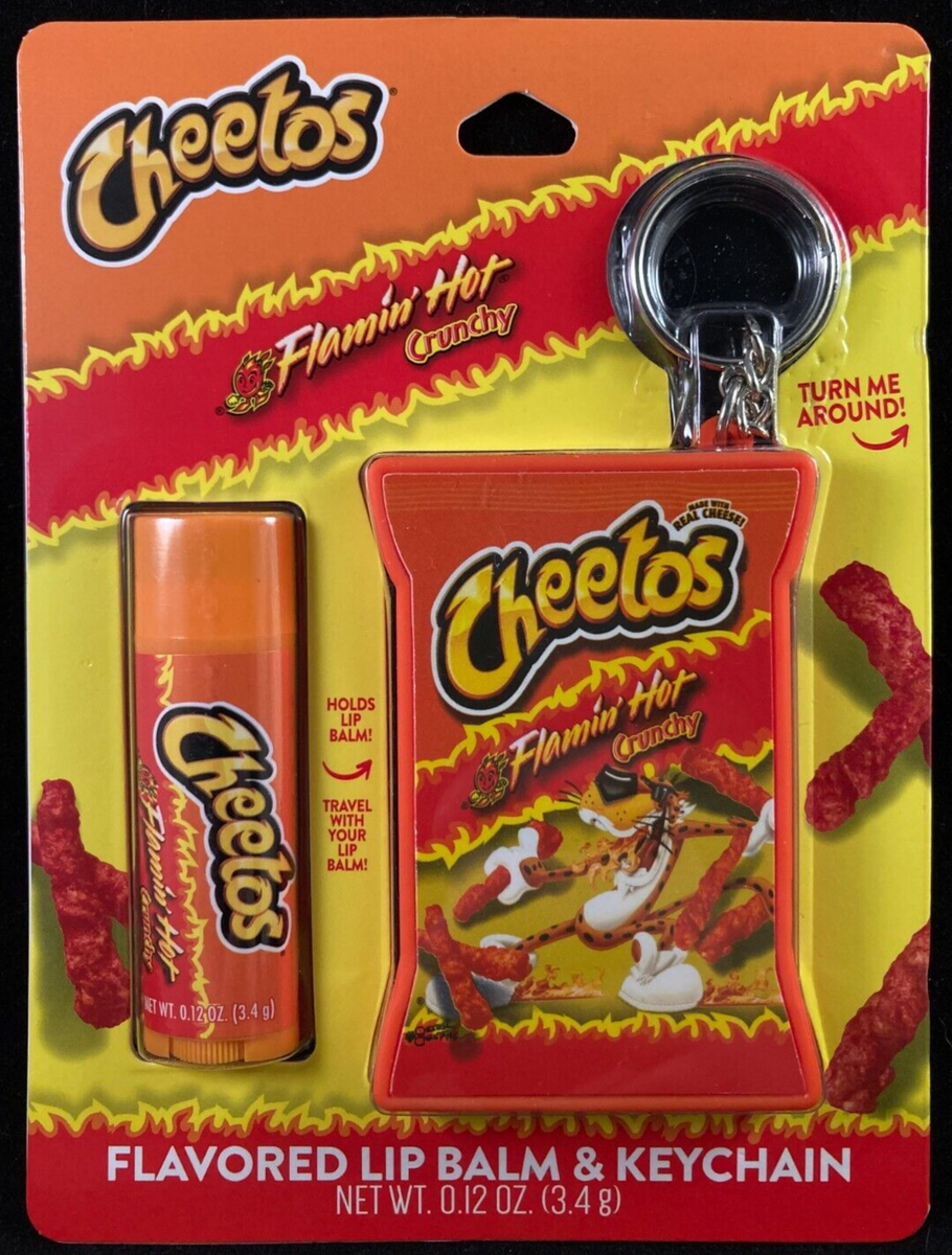 Cheetos Lip Balm & Keychain Holder Set - .12 oz/3.4 g | eBay
