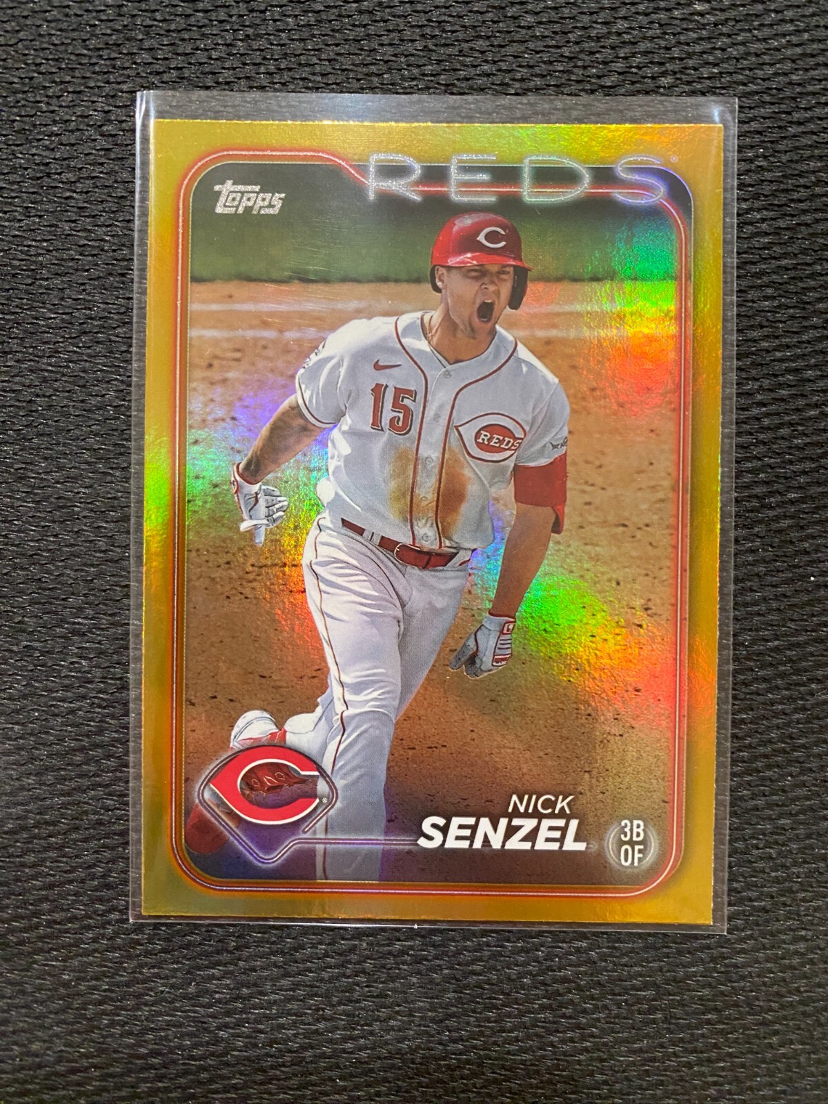 2024 Topps Series 1 Parallels - Rainbow & Gold Foil, Aqua, Yellow, Blue, Mojo