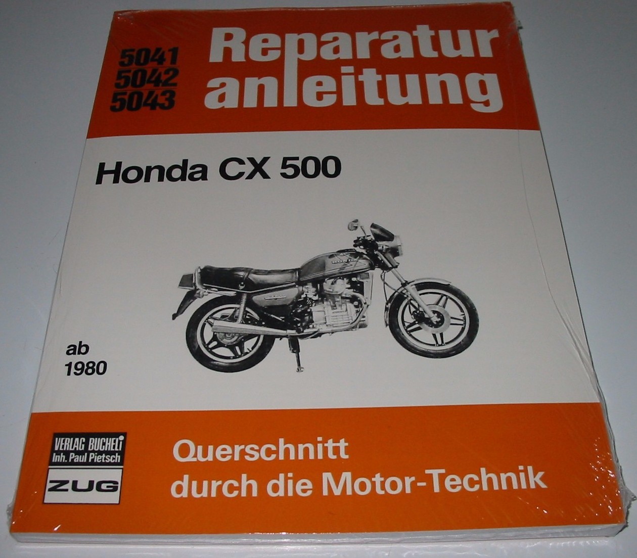 Thumbnail - Reparaturanleitung Honda Cx 500 Ab Baujahr 1980 Bucheli Reparatur Buch