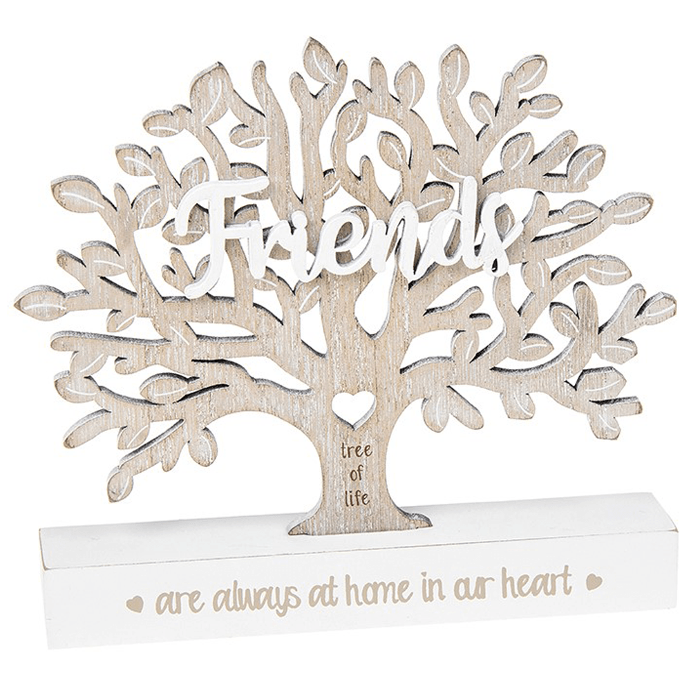 Shudehill Giftware Joe Davies Family Tree Friends Stand Plaque - Small JD320883