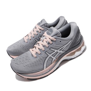 womens asics grey and pink