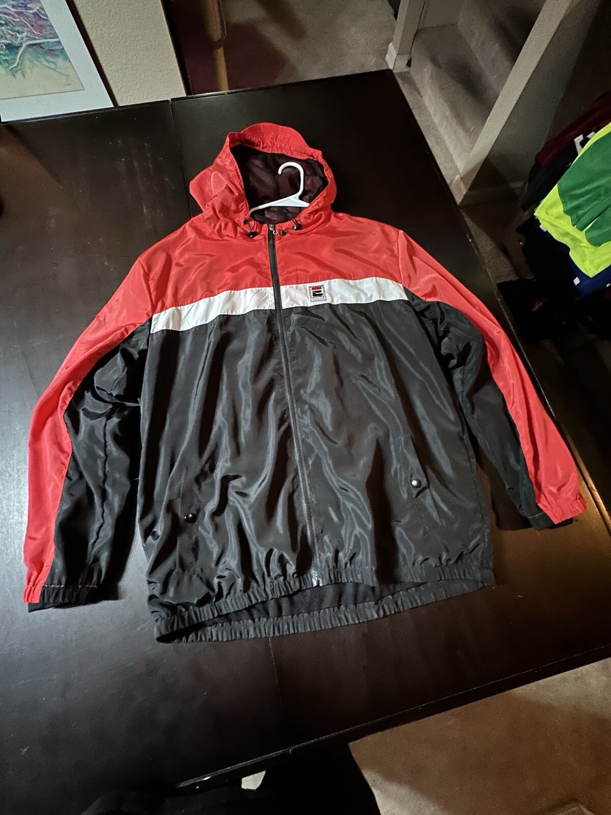 Giacca a vento Effectus Rainjacket Fila Copy track jacket taglia 3XL adatta come XL NUOVA CON ETICHETTE