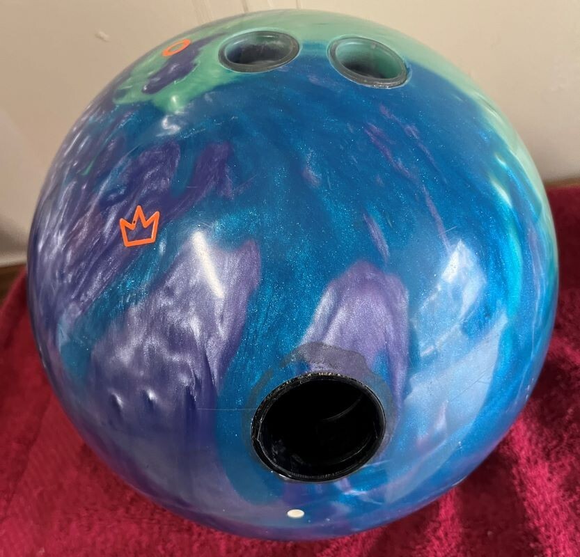 USED Brunswick Beyond Infinity Pearl Reactive Bowling Ball, 15 LB