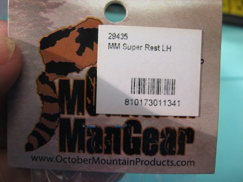 OMP Bogenschießen Mountain ManGear MM Super Pfeilauflage LH linke Hand 29435 weiß - Bild 5 von 5