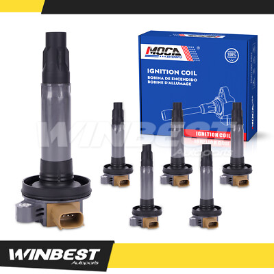 6x Ignition Coil for Ford Expedition Explorer F-150 Lincoln MKT 3.5L Turbocharge